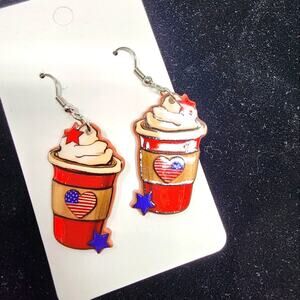 Coffee Friends Earrings for‎ Girlfriends Coffee Friends Gift Christmas Birthday